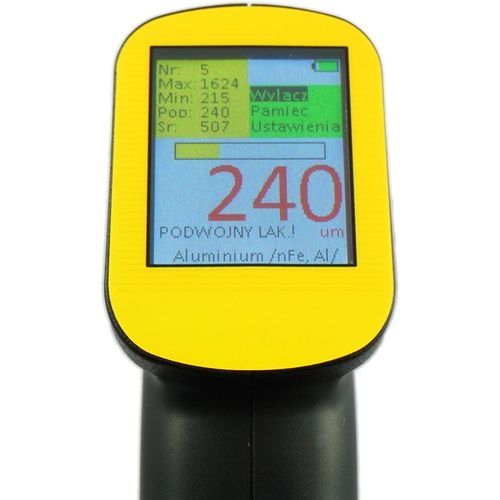 MIERNIK GRUBOŚCI LAKIERU CZUJNIK GL-PRO-2-FAZ na Arena.pl