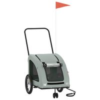 Przyczepka rowerowa dla zwierząt, tkanina Oxford i żelazo