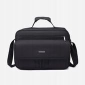 TORBA MĘSKA DO PRACY SZKOŁY UCZELNIĘ NA RAMIĘ KOLOR CZARNY MARKA