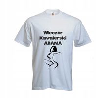 KOSZULKI T-shirt NA WIECZÓR KAWALERSKI z imieniem