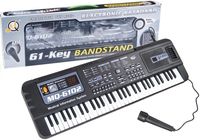 ZABAWKOWY DLA DZIECI KEYBOARD  MIKROFON DO NAUKI