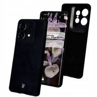 Etui silikonowe Bizon do Motorola Edge 50 Pro, miękkie plecki case obudowa