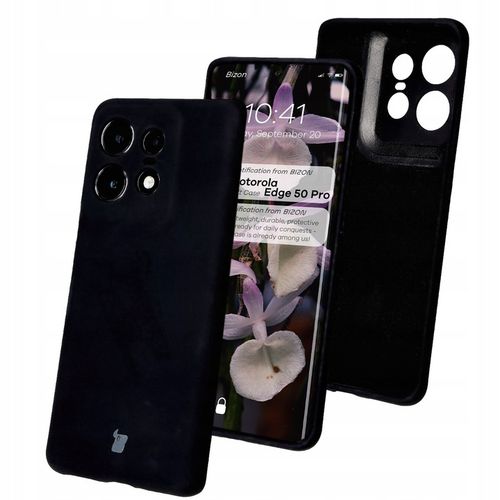 Etui silikonowe Bizon do Motorola Edge 50 Pro, miękkie plecki case obudowa na Arena.pl