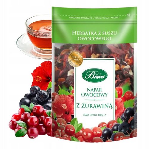 NAPAR BIFIX ZESTAW 9 smaków herbata z suszu (9x100g) 900G na Arena.pl