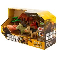 DLA DZIECI ZABAWKA ZESTAW ZWIERZĄTEK