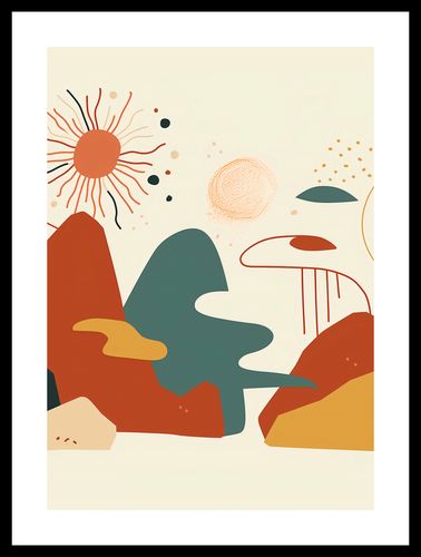 Plakat 59,4x84,1cm Kosmos Barw na Arena.pl