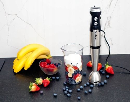 Blender ręczny robot kuchenny 1250W | metalowy mikser, malakser, na Arena.pl