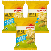 Sonko Wafle kukurydziane z solą 35 g x 3 sztuk