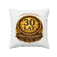Limited edition 30 lat - dobrze wysezonowany - od 1996 poduszka na prezent