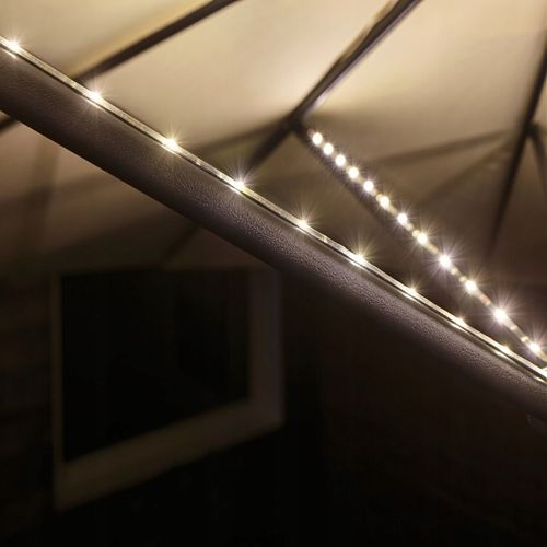 Zestaw Oświetlenia LED do Parasola Ogrodowego Markizy Namiotu USB PL94208 na Arena.pl