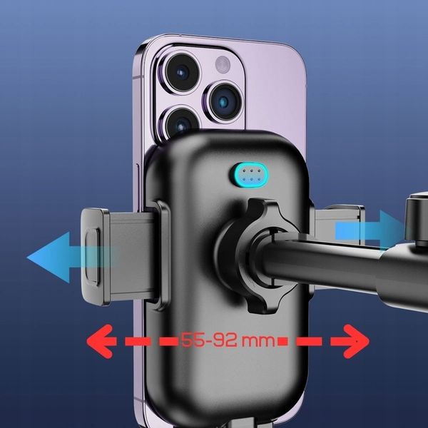 UCHWYT SAMOCHODOWY Z ŁADOWARKĄ INDUKCYJNĄ 15W DO TELEFONU +KABEL ŁADOWANIEM zdjęcie 10