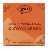 # GSM MUMIO Krem do Twarzy i Ciała z Żywym Mumio (200 ml)