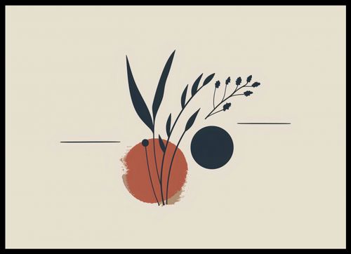 Plakat 70x50cm Botaniczna Barwa na Arena.pl