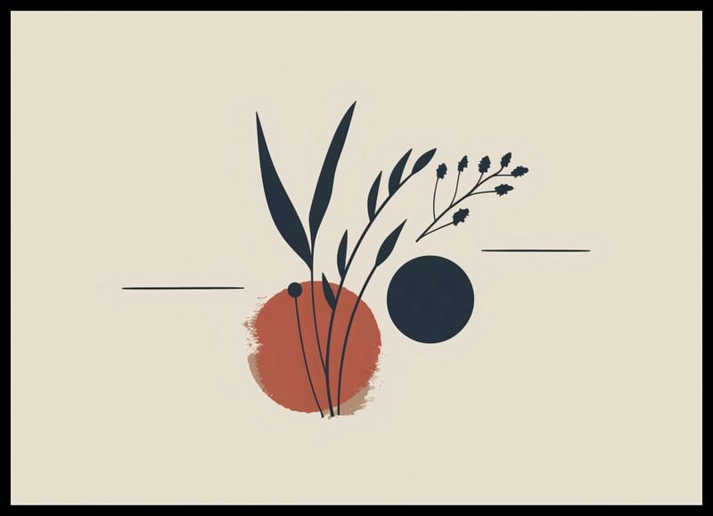 Plakat 70x50cm Botaniczna Barwa zdjęcie 2