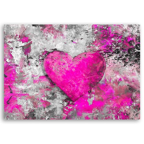 Obraz na płótnie – Canvas, Serce 100x70 na Arena.pl