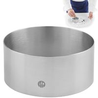 pierścień kucharski cukierniczy do ciast potraw śr.80x(h)45mm hendi 512142