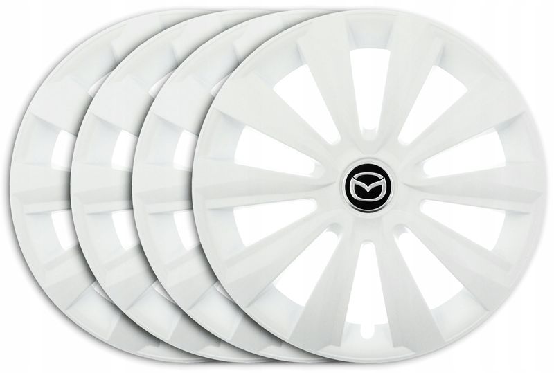 KOŁPAKI 13'' MAZDA - Demio 121 323P GTX BIAŁE DLB zdjęcie 1