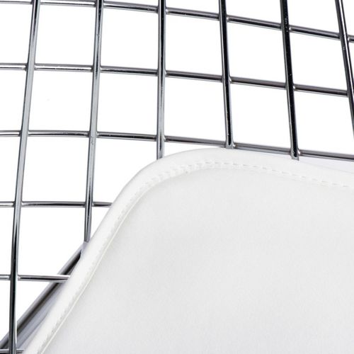 Krzesło HarryArm biała poduszka na Arena.pl