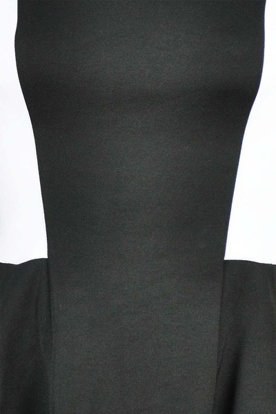 Czarno-Biała Bluzka, Baskinka - 36 / S zdjęcie 3