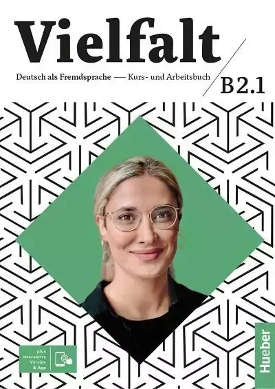 Vielfalt B2.1 Kurs und Arbeitsbuch + App HUEBER zdjęcie 1