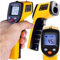 PIROMETR GM320 TERMOMETR LASEROWY BEZDOTYKOWY NA PODCZERWIEŃ -50 +400 LCD