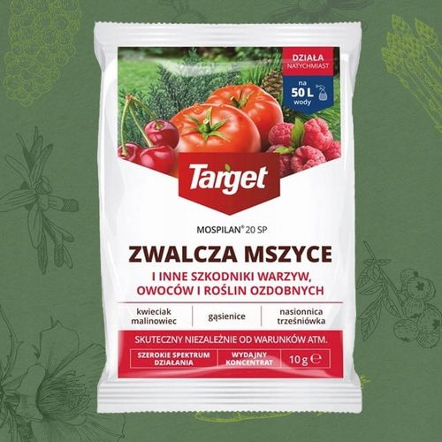 TARGET MOSPILAN 20SP ŚRODEK NA MSZYCE SZKODNIKI WARZYW OWOCÓW ROŚLIN na Arena.pl