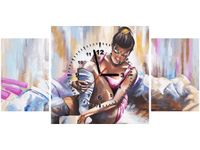 80X40CM ZEGAR TANCERKA OBRAZ