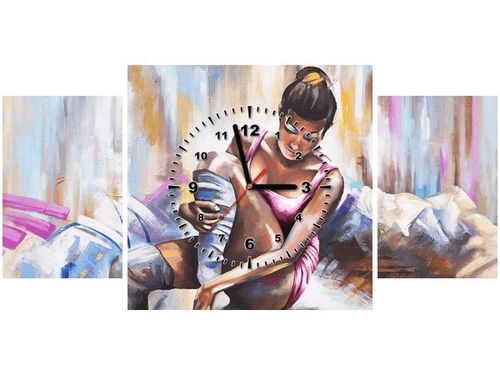 80X40CM ZEGAR TANCERKA OBRAZ na Arena.pl