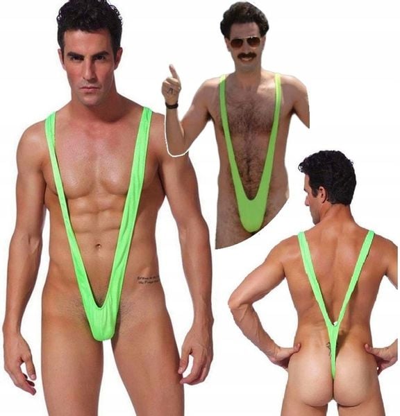 BORAT MANKINI STRÓJ BORATA KĄPIELOWY STRINGI zdjęcie 1