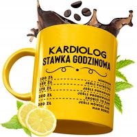 Złoty Kubek Premium Dla Kardiologa Na Prezent Z Nadrukiem Ze Zdjęciem