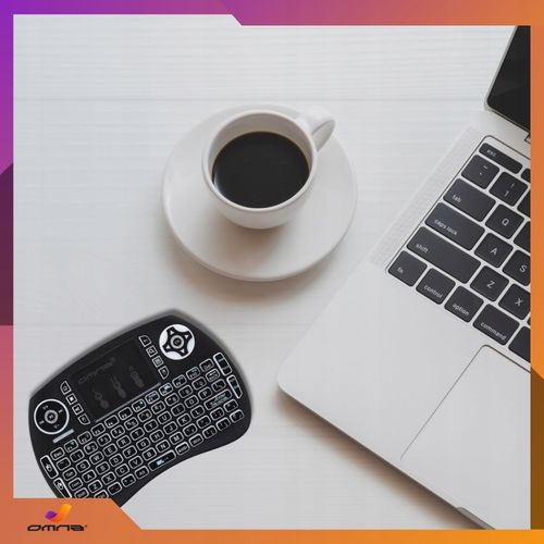 Klawiatura podświetlana bezprzewodowa z touchpadem mini do tabletu tel LED na Arena.pl