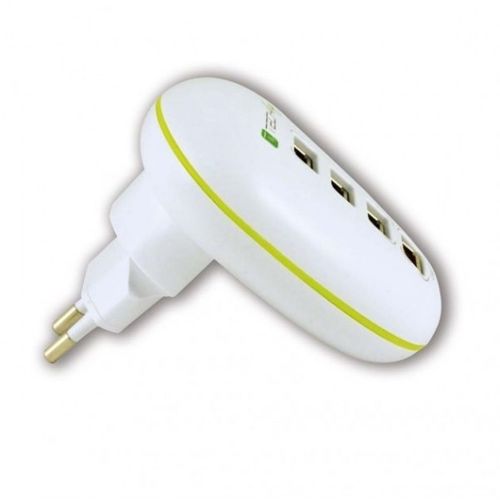 Techly Ładowarka sieciowa 4xUSB 5V 2.5A biała na Arena.pl