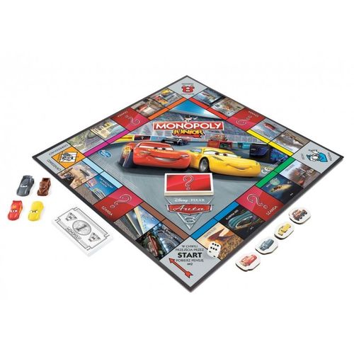 Hasbro Monopoly Junior Auta 3 na Arena.pl
