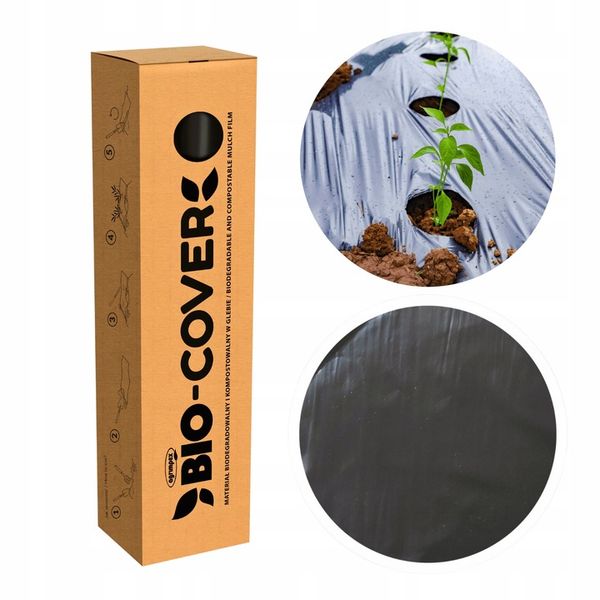 BioCover Materiał do Ściółkowania 1x20m | Ekologiczny i Biodegradowalny zdjęcie 2