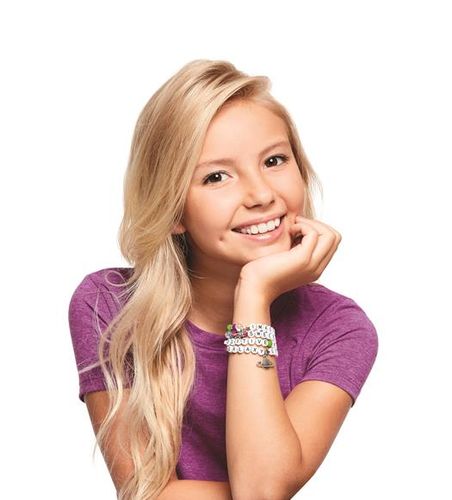 1205 Make it real-Zestaw do tworzenia bransoletek - Literki alfabetu na Arena.pl