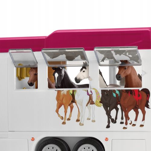 Schleich Transporter koni 42619 na Arena.pl