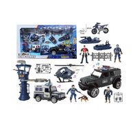 DUZY ZESTAW POLICYJNY  DLA NAJMŁODSZYCH