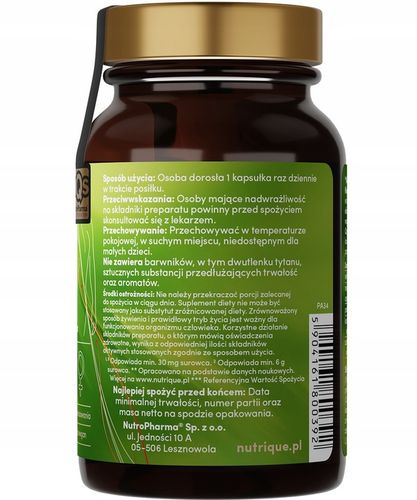 Suplement diety - Twój PMS pod kontrolą* - 60 kapsułek - Nutrique na Arena.pl