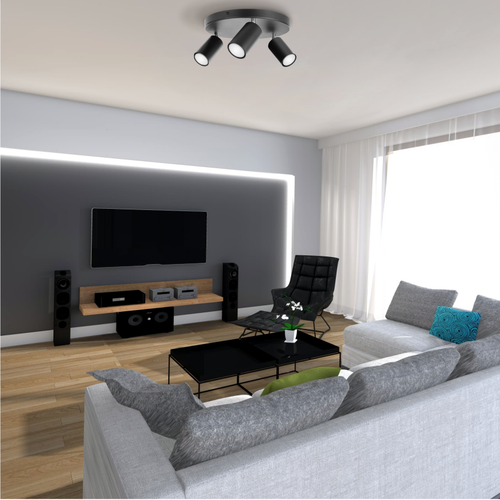 NOWOCZESNE LAMPY WISZĄCE LOFT ROLLER 3P 05/3PC na Arena.pl