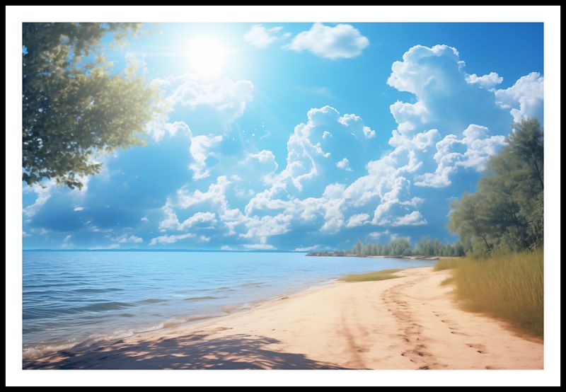 Plakat 91,5x61cm Letni Dzień zdjęcie 3