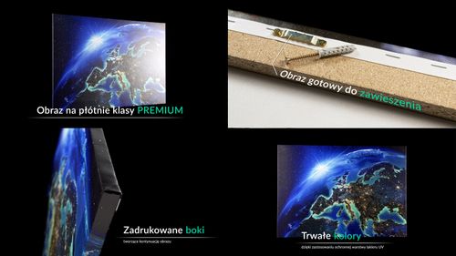 Obraz Na Płótnie - Jeleń Potok Park - 40X40 Cm - Ac40X40-2243 na Arena.pl