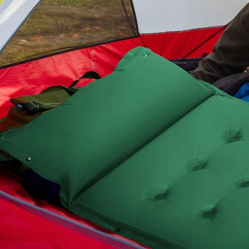 MATA SAMOPOMPUJĄCA KARIMATA DMUCHANA TREKKINGOWA Z PODUSZKĄ 193X68X3,5CM na Arena.pl