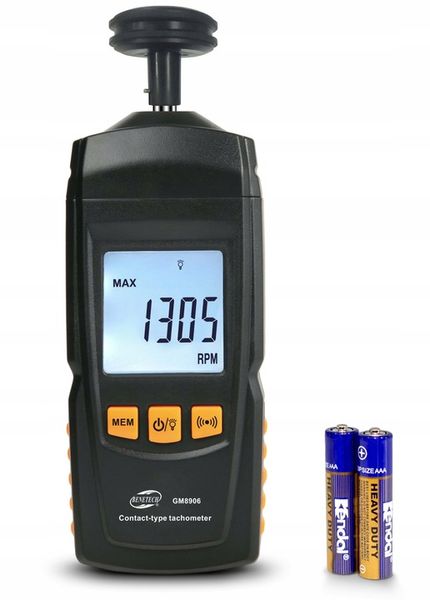 TACHOMETR LCD MIERNIK OBROTÓW DO 99999 RPM GM8906 zdjęcie 7