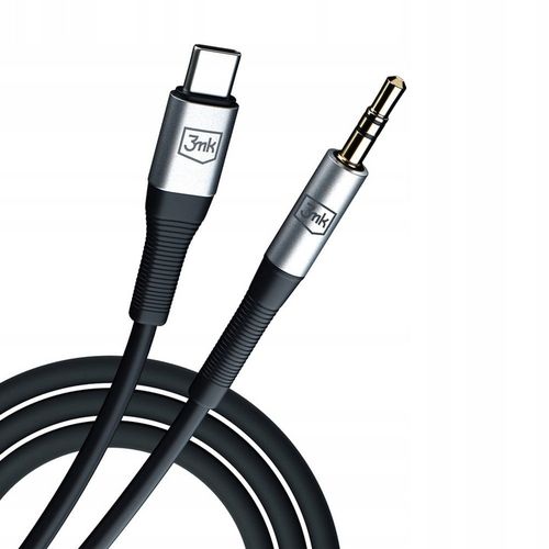 3mk Kabel AUX Cable minijack 3,5 mm - USB C 1 m na Arena.pl