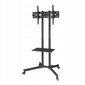 HAMA Stolik pod telewizor Wózek do 75" VESA 600x400 Czarny