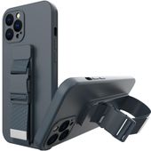 rope case żelowe etui ze smyczą łańcuszkiem torebka smycz iphone 12