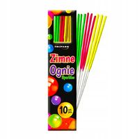 ZIMNE OGNIE NEONOWE TXF442 HIT SEZONU KOLOROWE ZIMNE OGNIE 10 SZTUK TRIPLEX