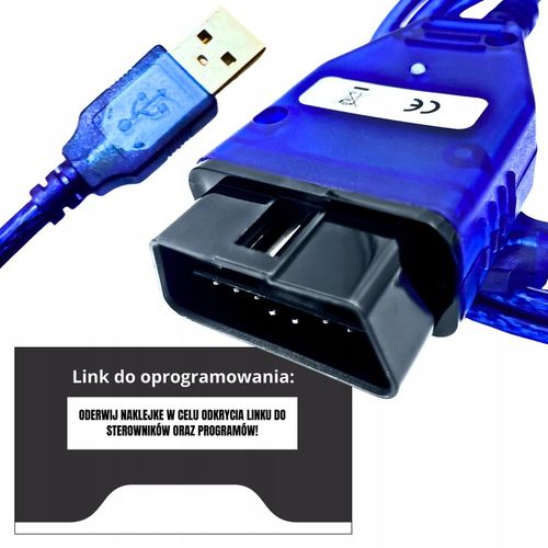 INTERFEJS K DCAN OBD2 INPA ISTA NCS WINKFP DO BMW E E36 E46 E60 E90 E65 NEW na Arena.pl