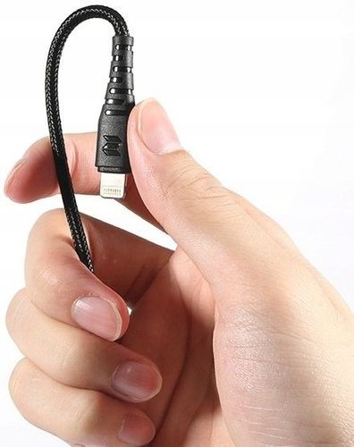 ROCK MFI LIGHTNING CABLE 100CM BLACK na Arena.pl