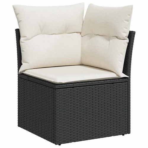 Zestaw Sof 8 pcs Czarny polirattan na Arena.pl